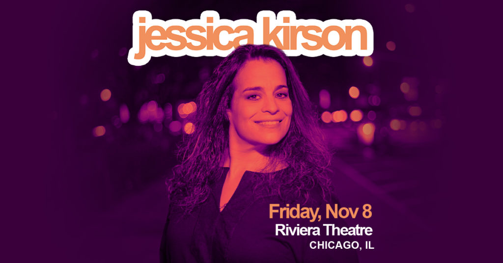 Jessica Kirson at the Riviera Theatre November 8