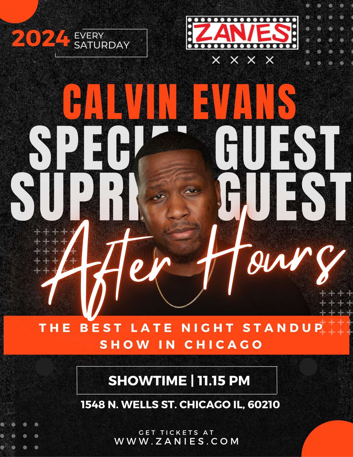 2025 After Hours with Calvin Evans