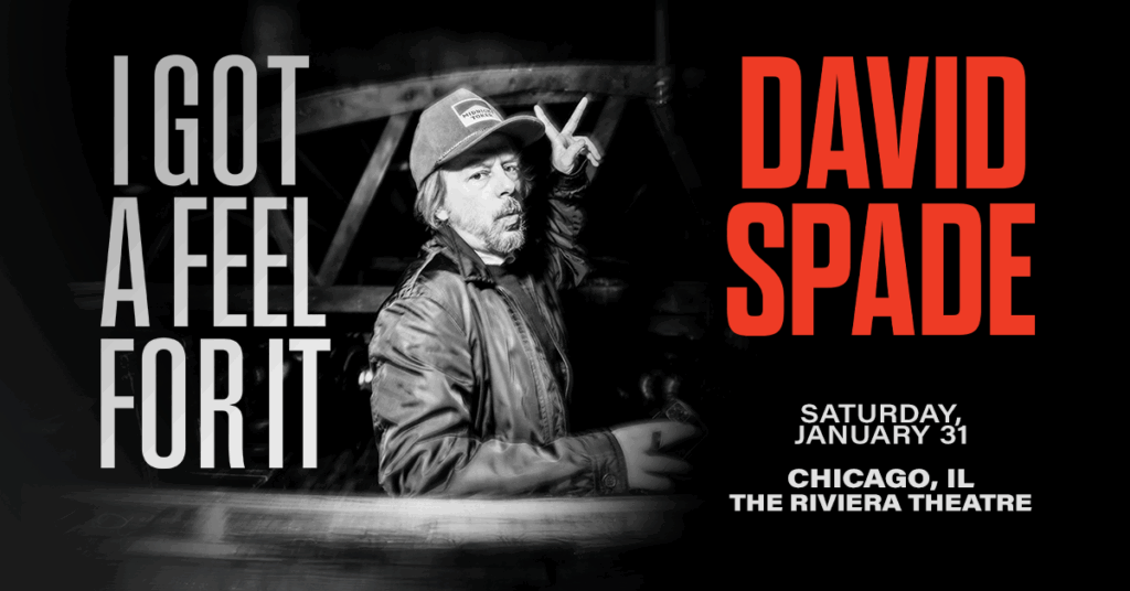 David Spade at the Riviera Theatre January 31