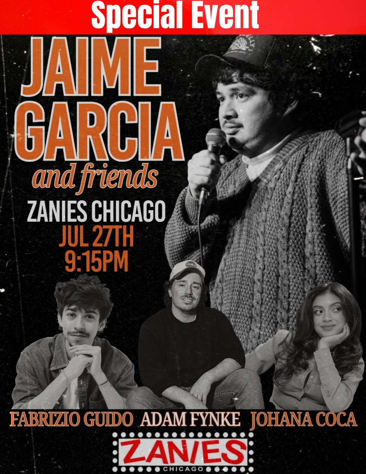 Jaime Garcia & Friends – ** Special Event**