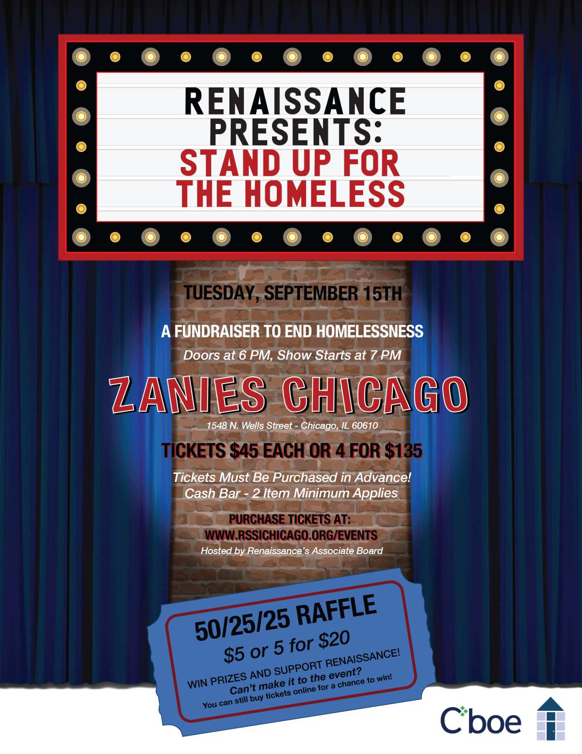 Stand-up for the Homeless