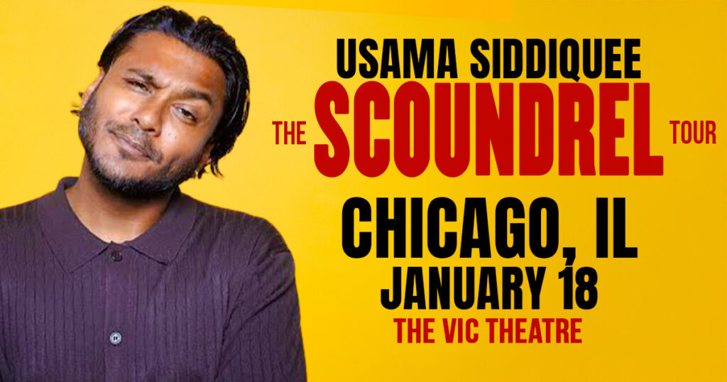 Usama Siddiquee January 18 at The Vic Theatre