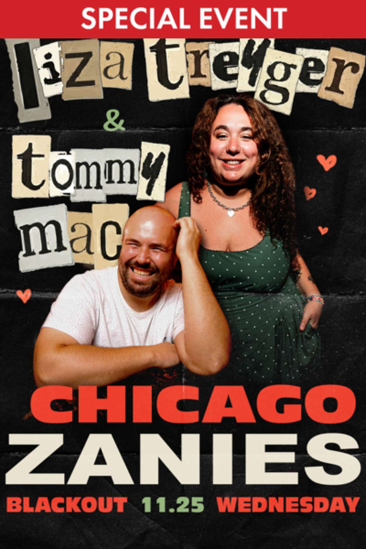 Blackout Wednesday with Liza Treyger – *Special Event*