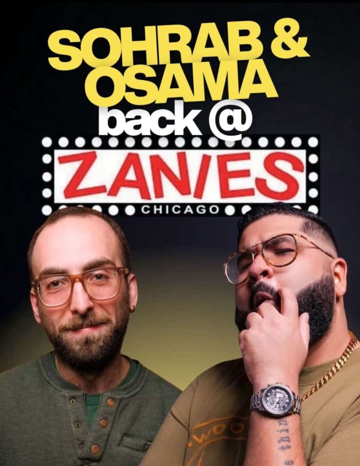 Sohrab & Osama Back at Zanies